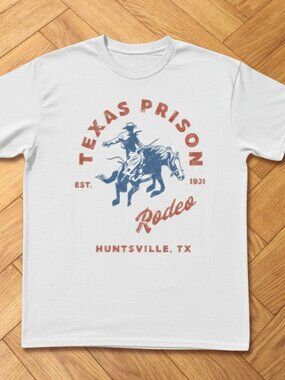 Texas Prison Rodeo Huntsville TX Graphic Tee